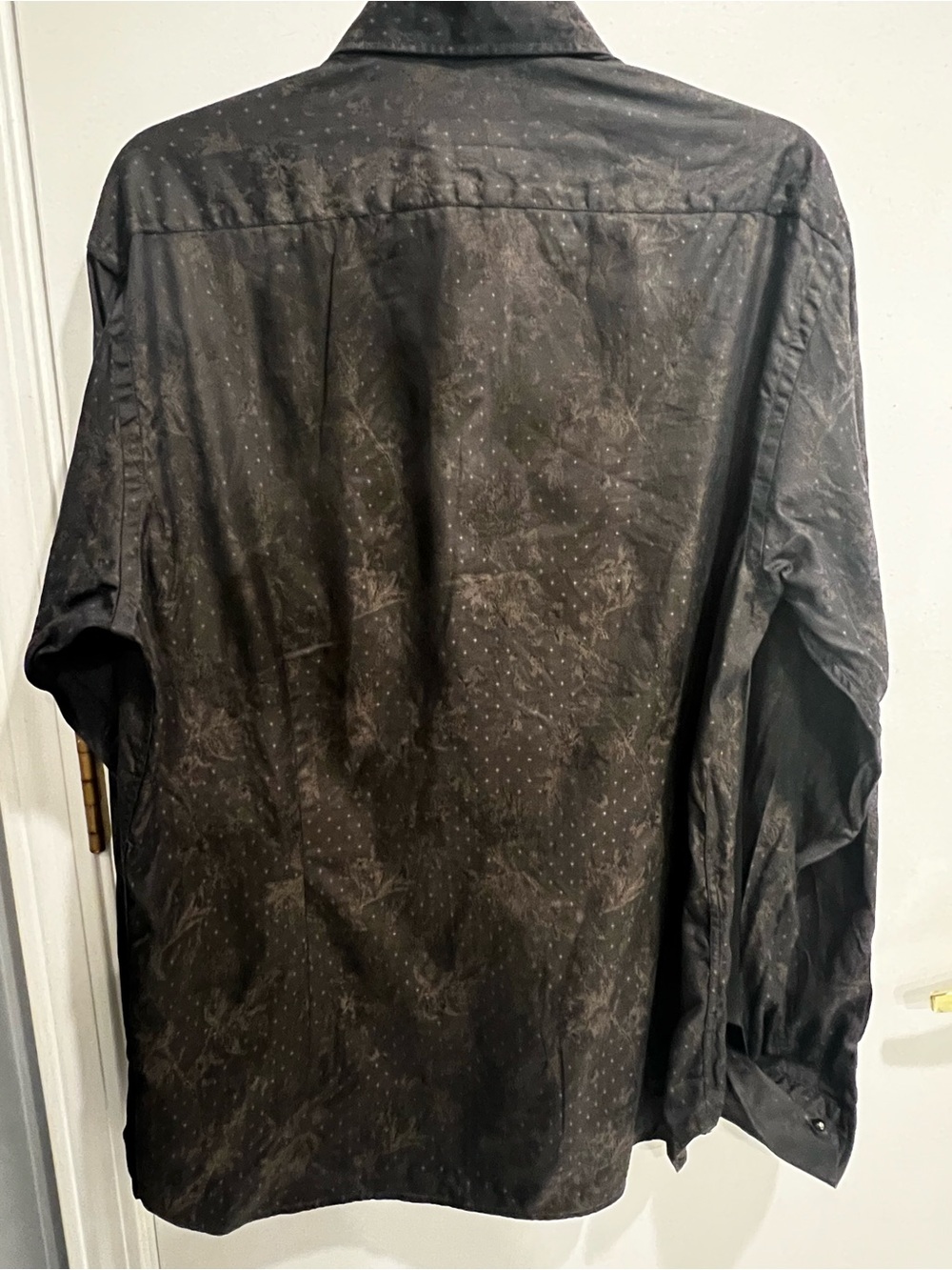 Ted Baker Men’s Black Button-Up Shirt with Cuff Links - Picture 7 of 8